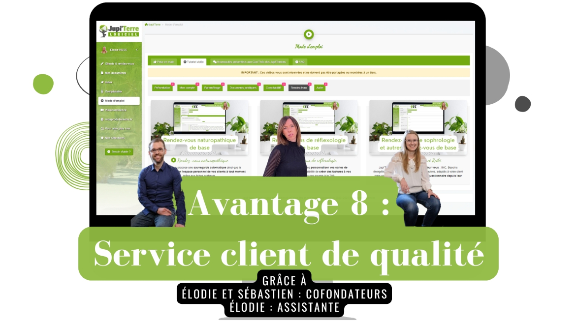 Avantage 8 : Service client de qualité